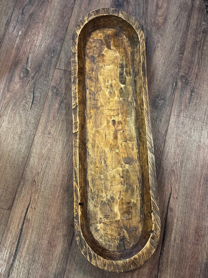 Reproduction Wooden Dough Bowl
