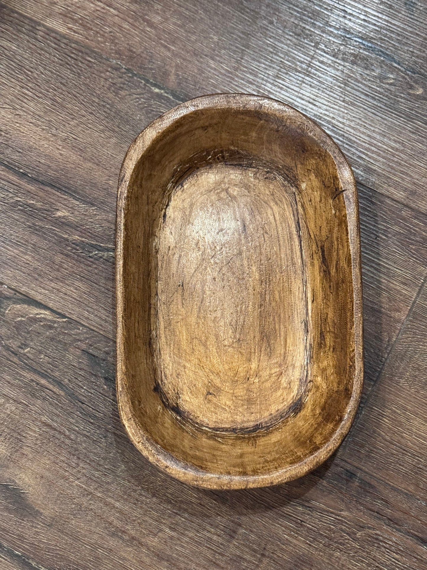 Reproduction Wooden Dough Bowl