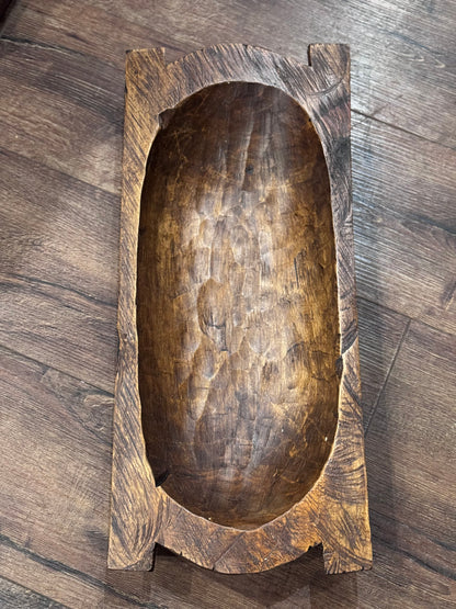Reproduction Wooden Dough Bowl