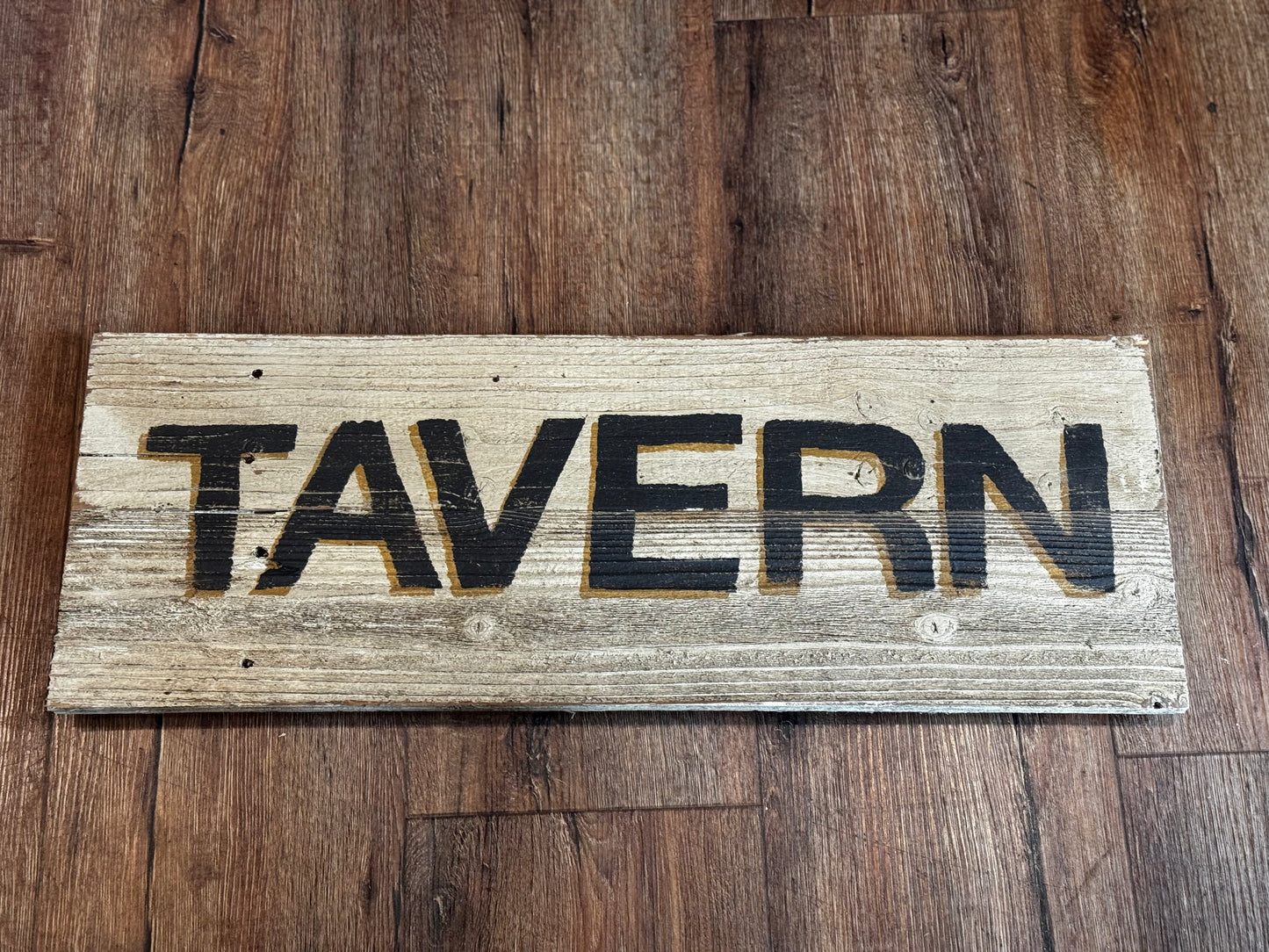 Handmade Tavern Sign