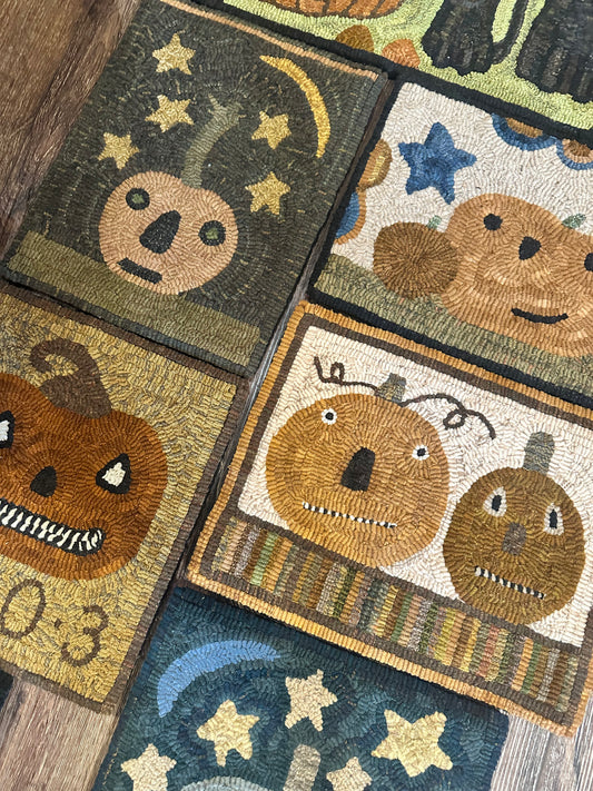 Rhonda’s Fall Hooked Rugs