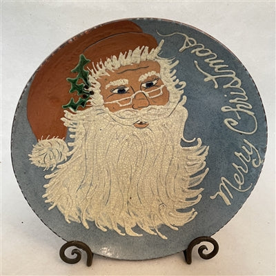 David T Smith Santa Plate Winter