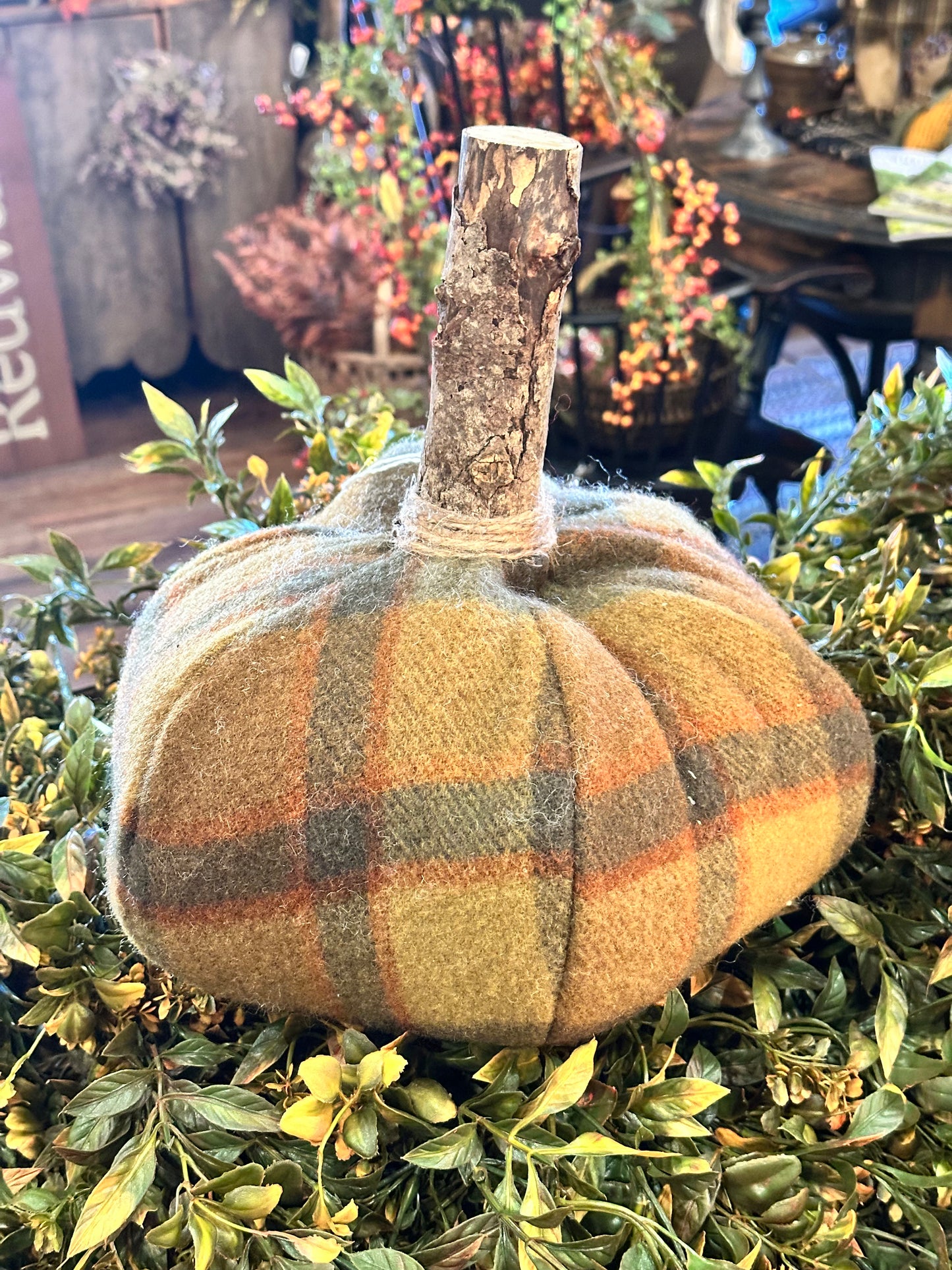 Handmade XL Fall Pumpkins Vintage SALE