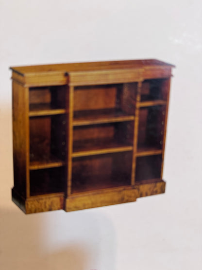 Gladstone Tiger Maple Book Shelf