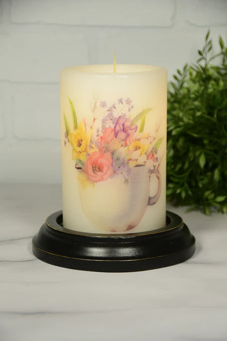 Spring /Easter Candle Sleeves CR Designs