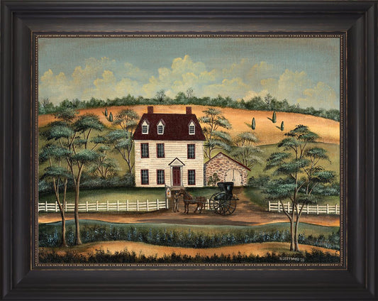 ARRIVING AT THE INN #2 Framed Art