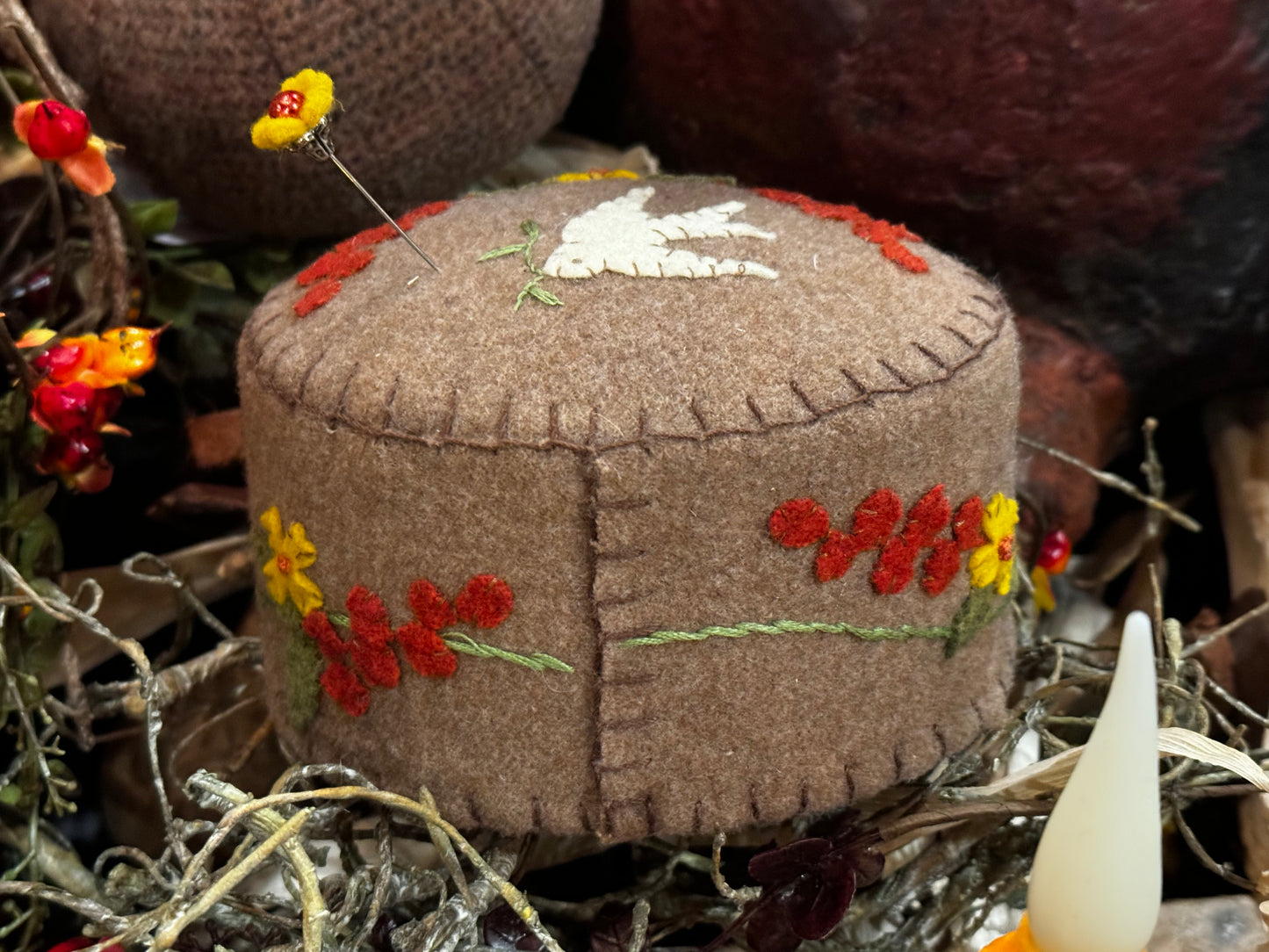 Robin’s Wool Pincushions