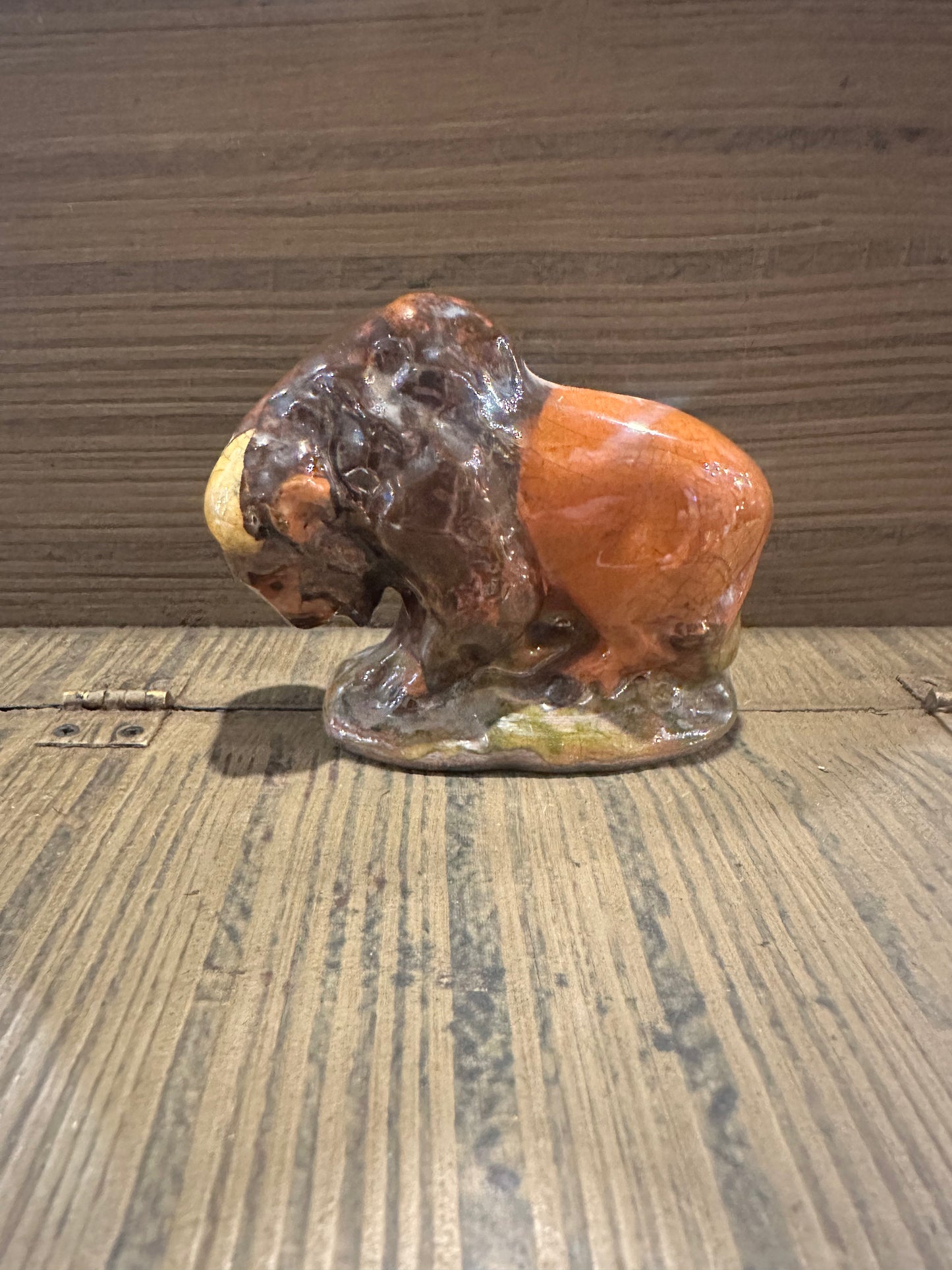 Shooner Bison Figurine