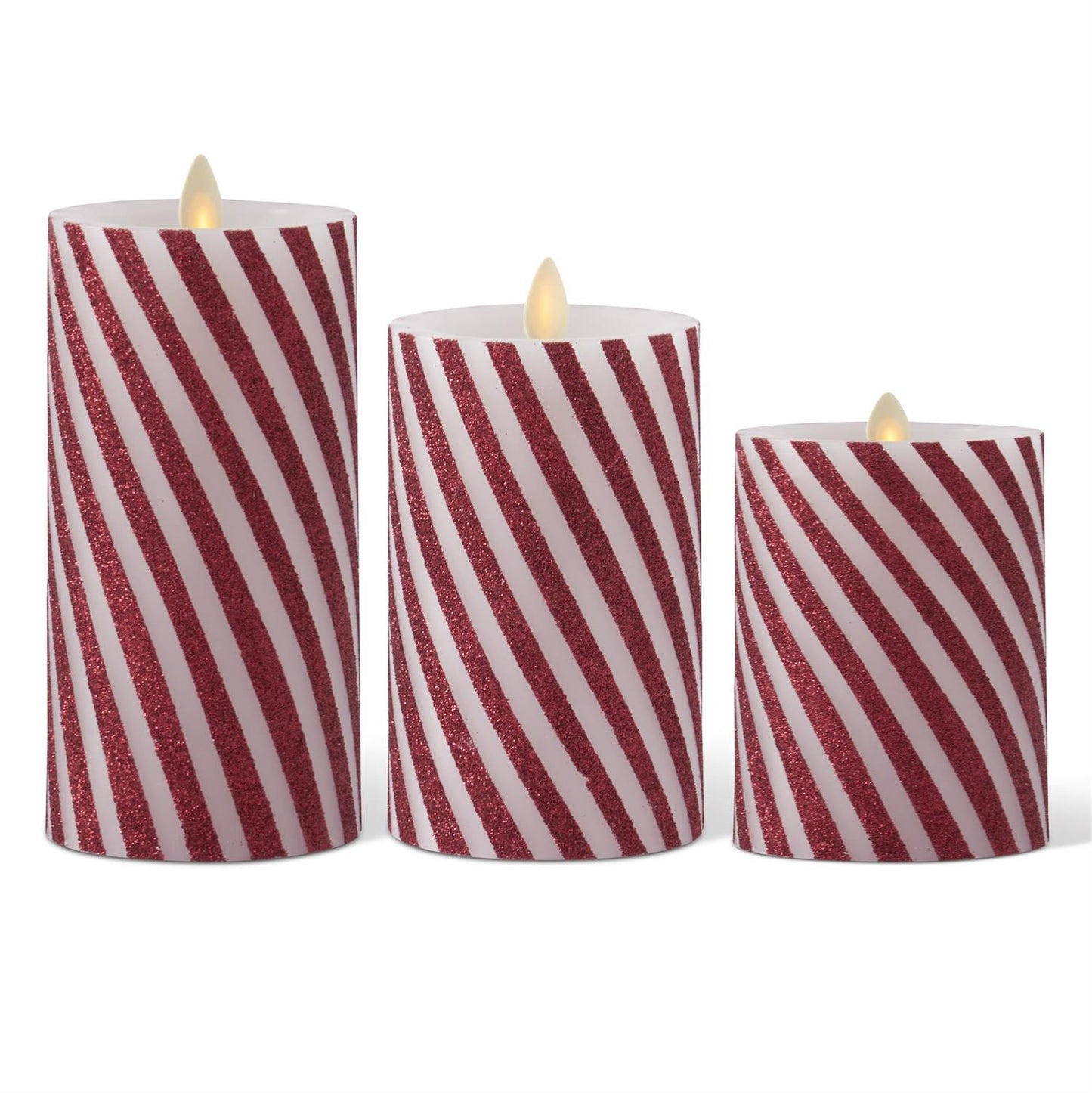 Winter Luminara Candy Cane Skinny Stripe