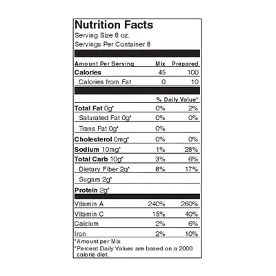 Vegetable Soup Mix