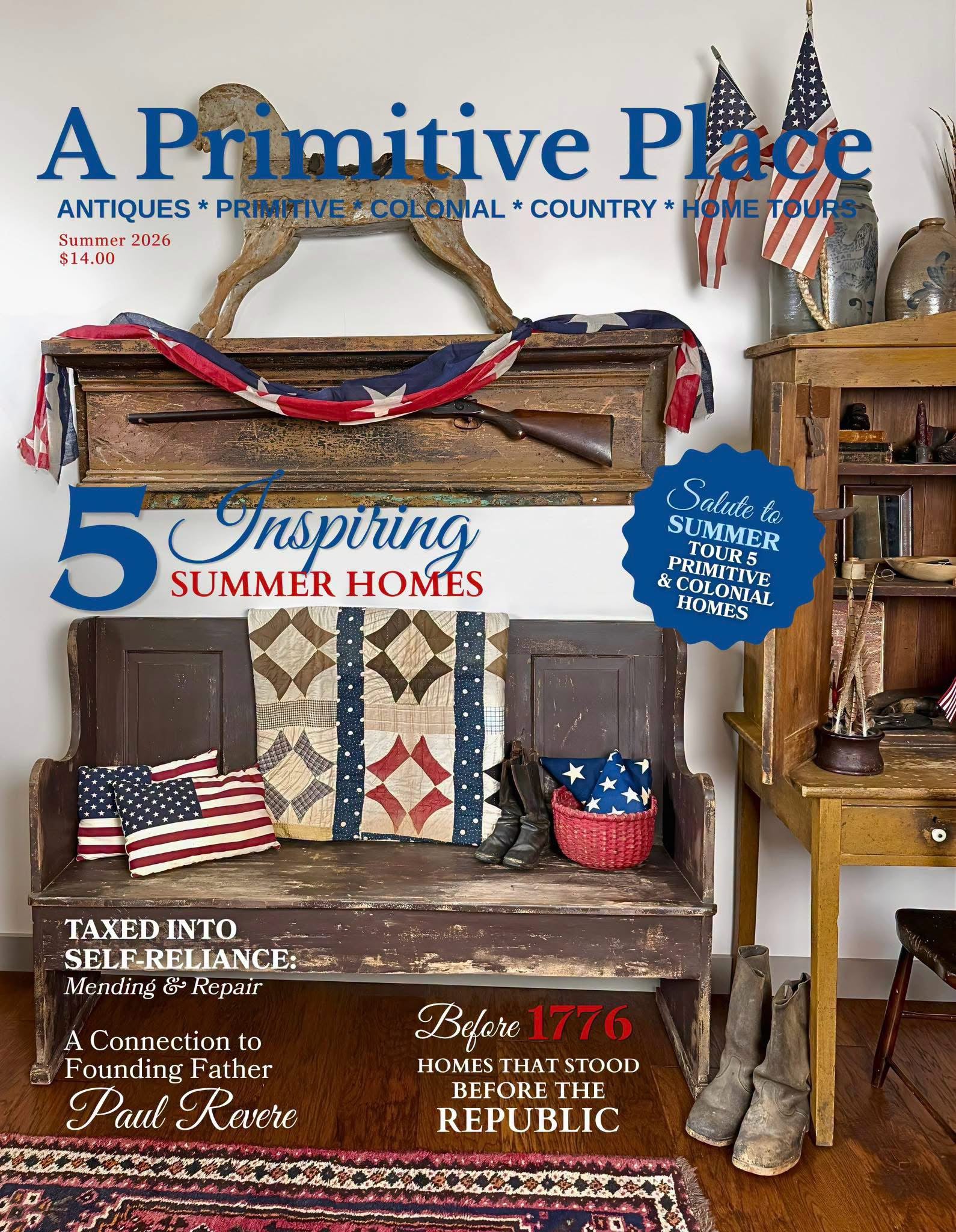 2026 Primitive Place Magazine – Pine Cone Gift Shoppe
