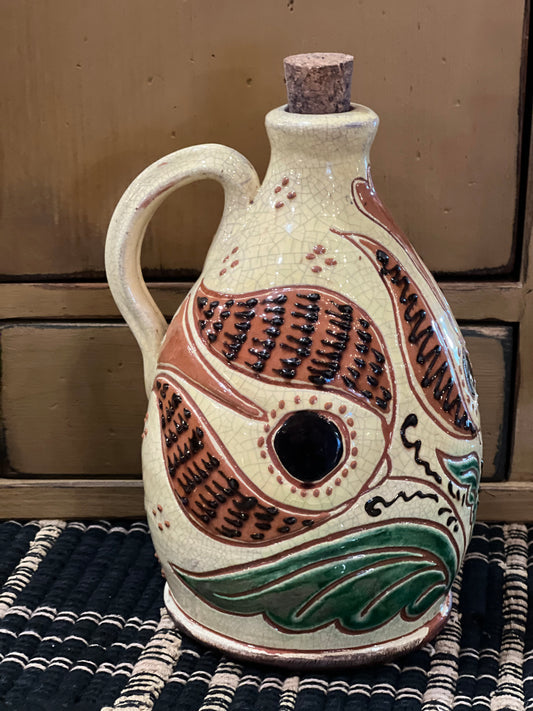 David T Smith Floral Jug