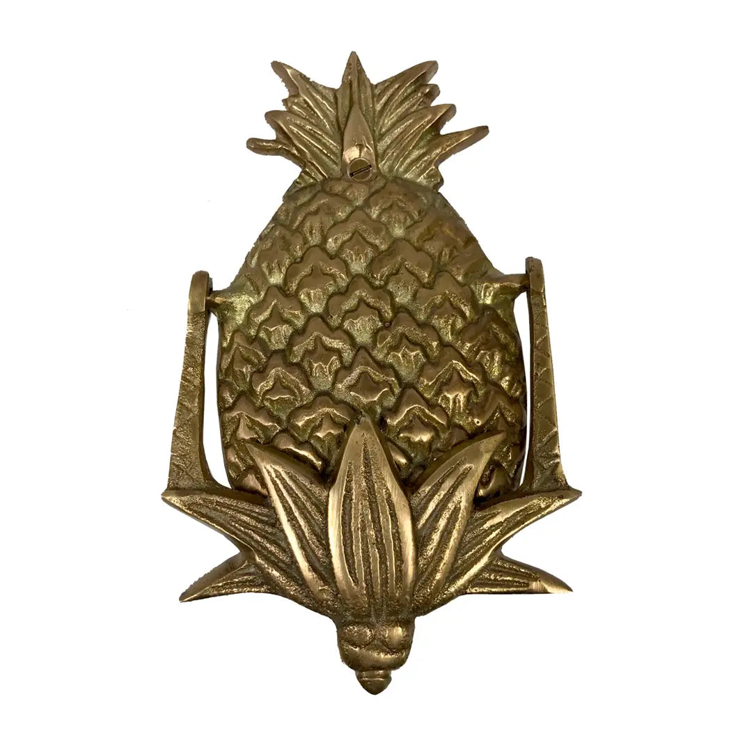 Antiqued Brass Pineapple Door Knocker