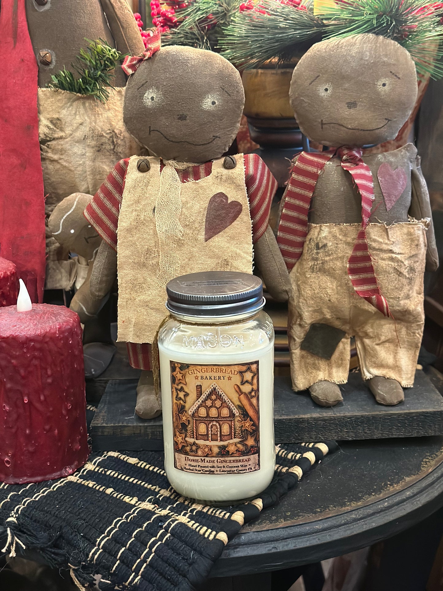 Herbal Star 24oz Winter Candles