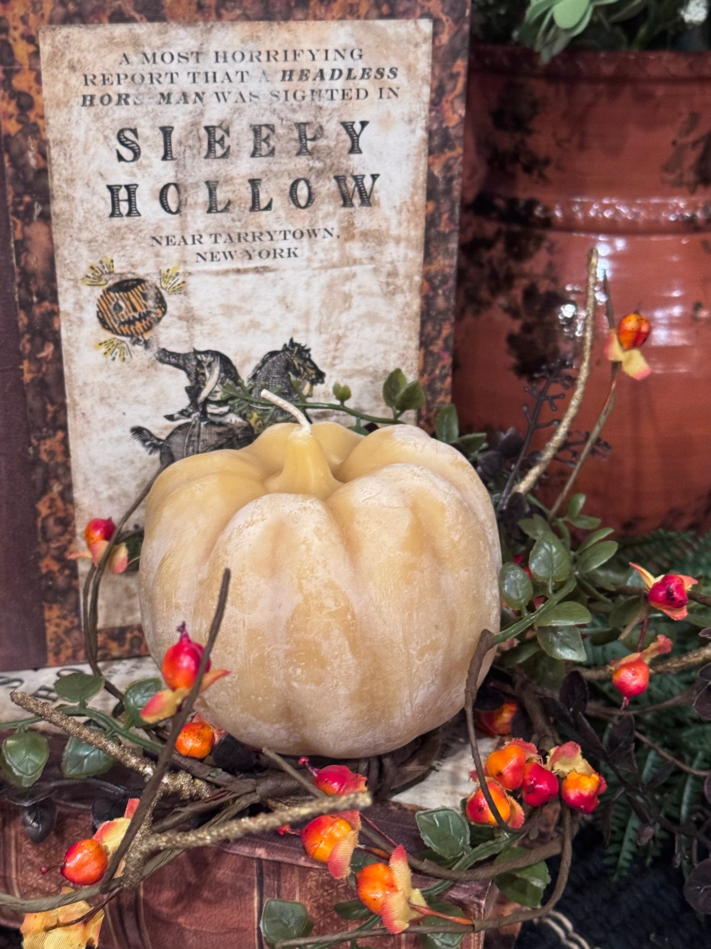Beeswax Fall Candles