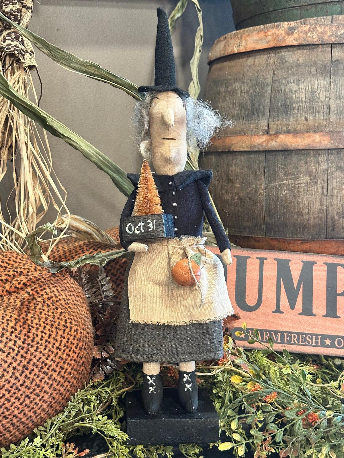 Wool/Papier-mâche Dolls Fall