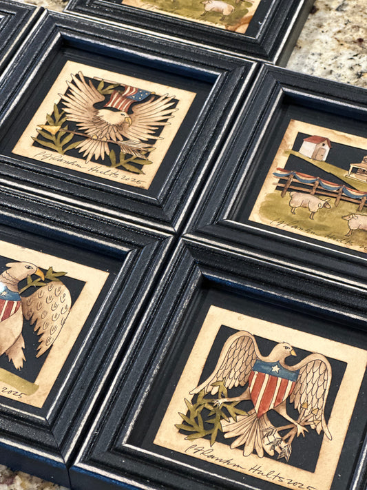 Hults Original Folk Art Americana / Summer