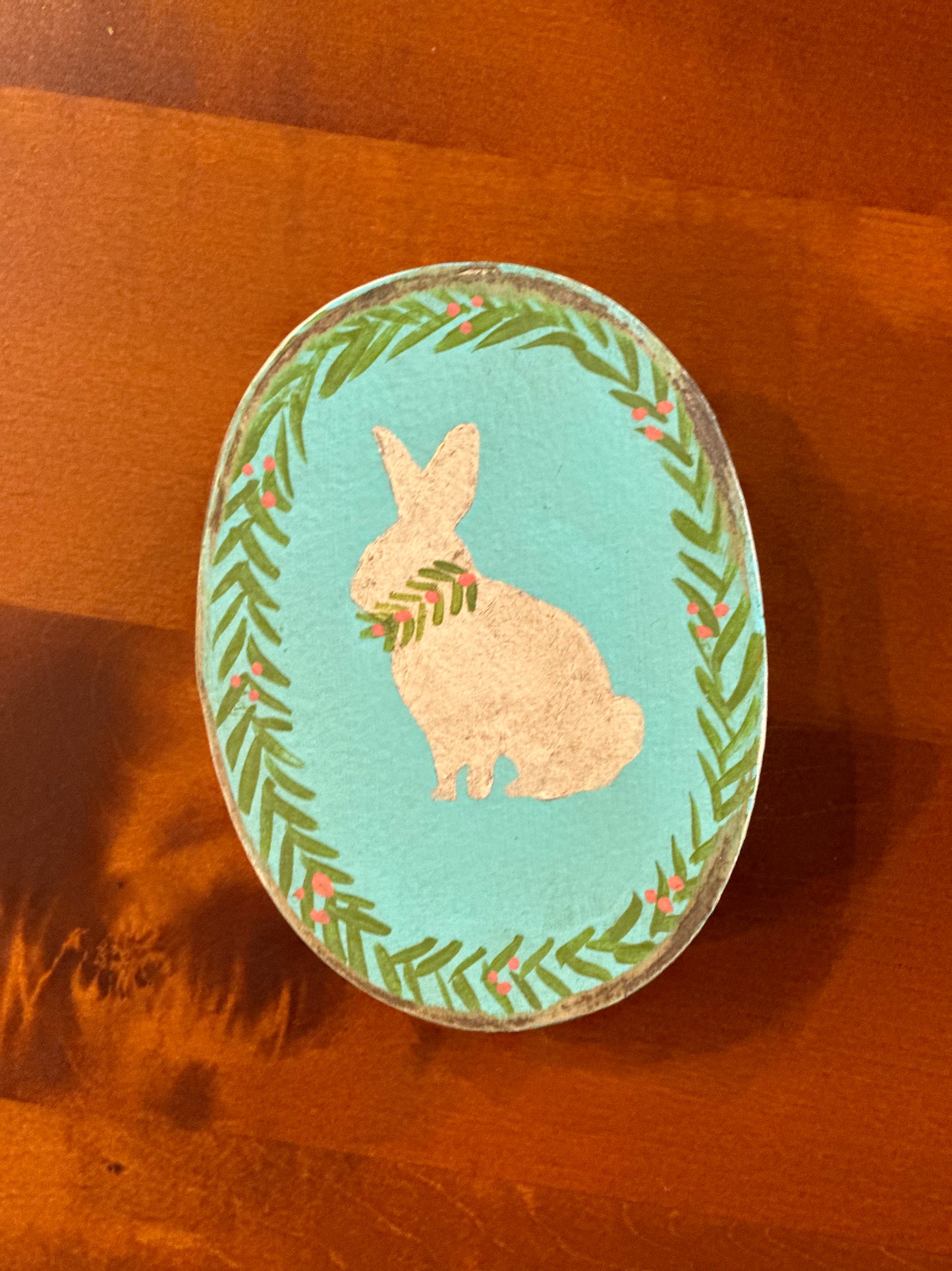 Spring/Easter Small Papier-mâché Box