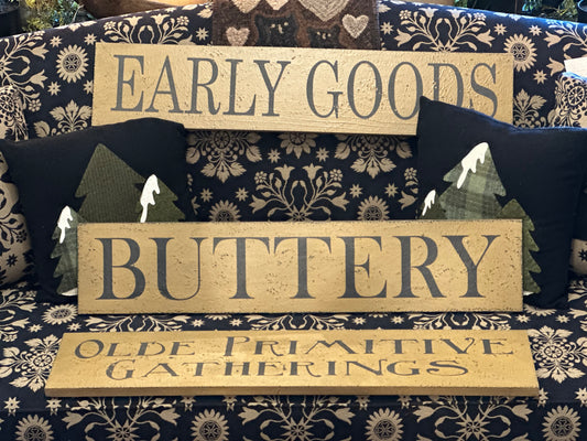 Primitive Tavern Signs