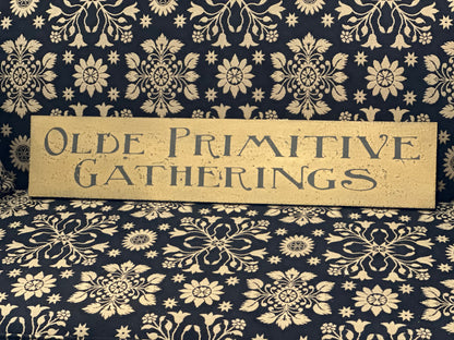 Primitive Tavern Signs