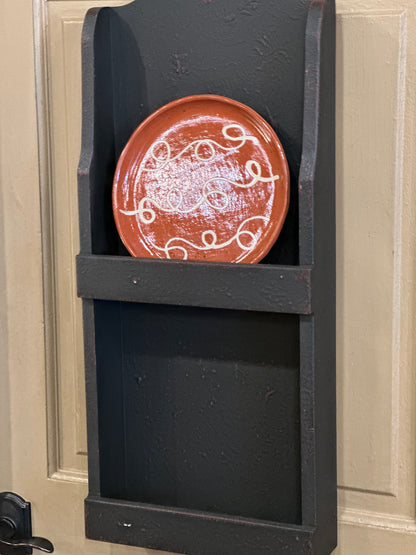 Black Two Tier Hanging Shelf