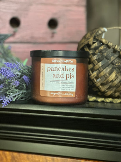 Coconut Soy 14.5oz Jar Candles by Slower Days Co. & Crossroads Candles
