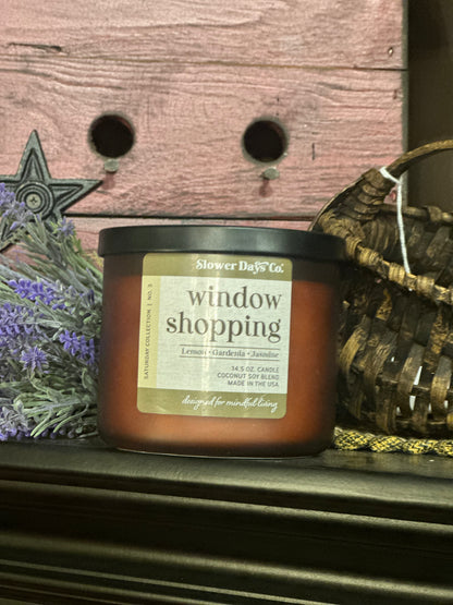 Coconut Soy 14.5oz Jar Candles by Slower Days Co. & Crossroads Candles