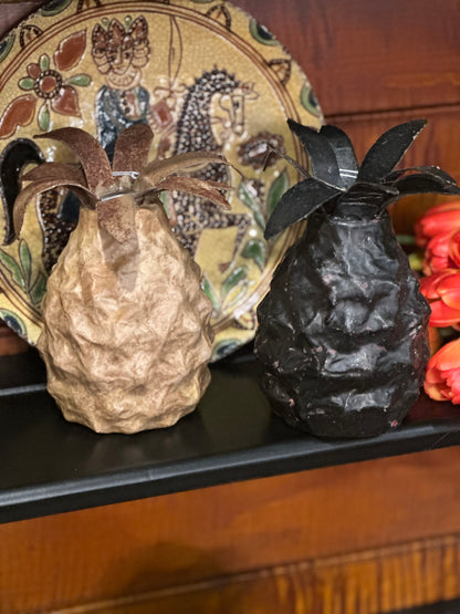 Wax Pineapple Taper Candle Holder SALE