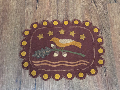 Wool Appliqué Fall Runners