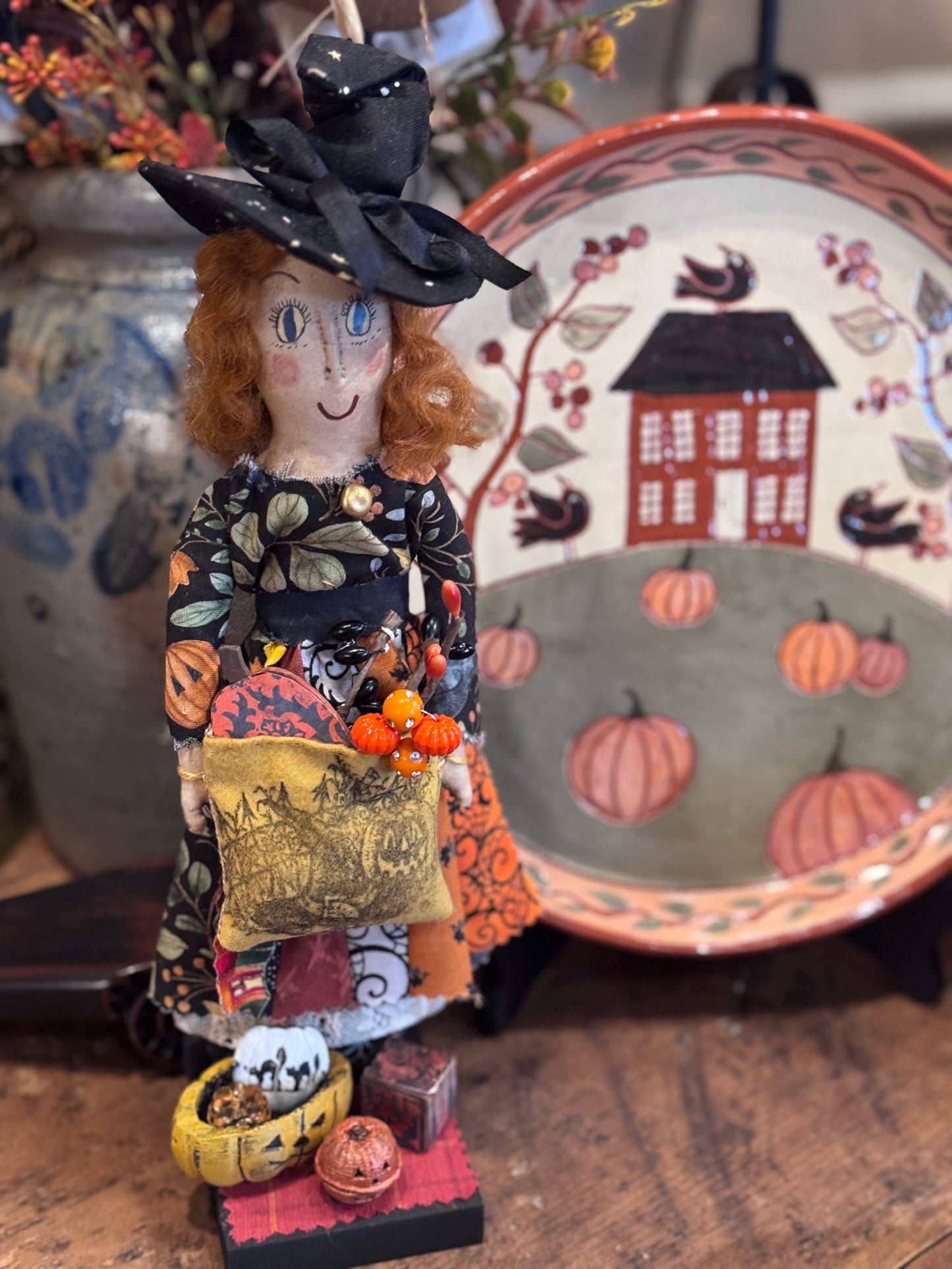 Cat Lady Fall Dolls