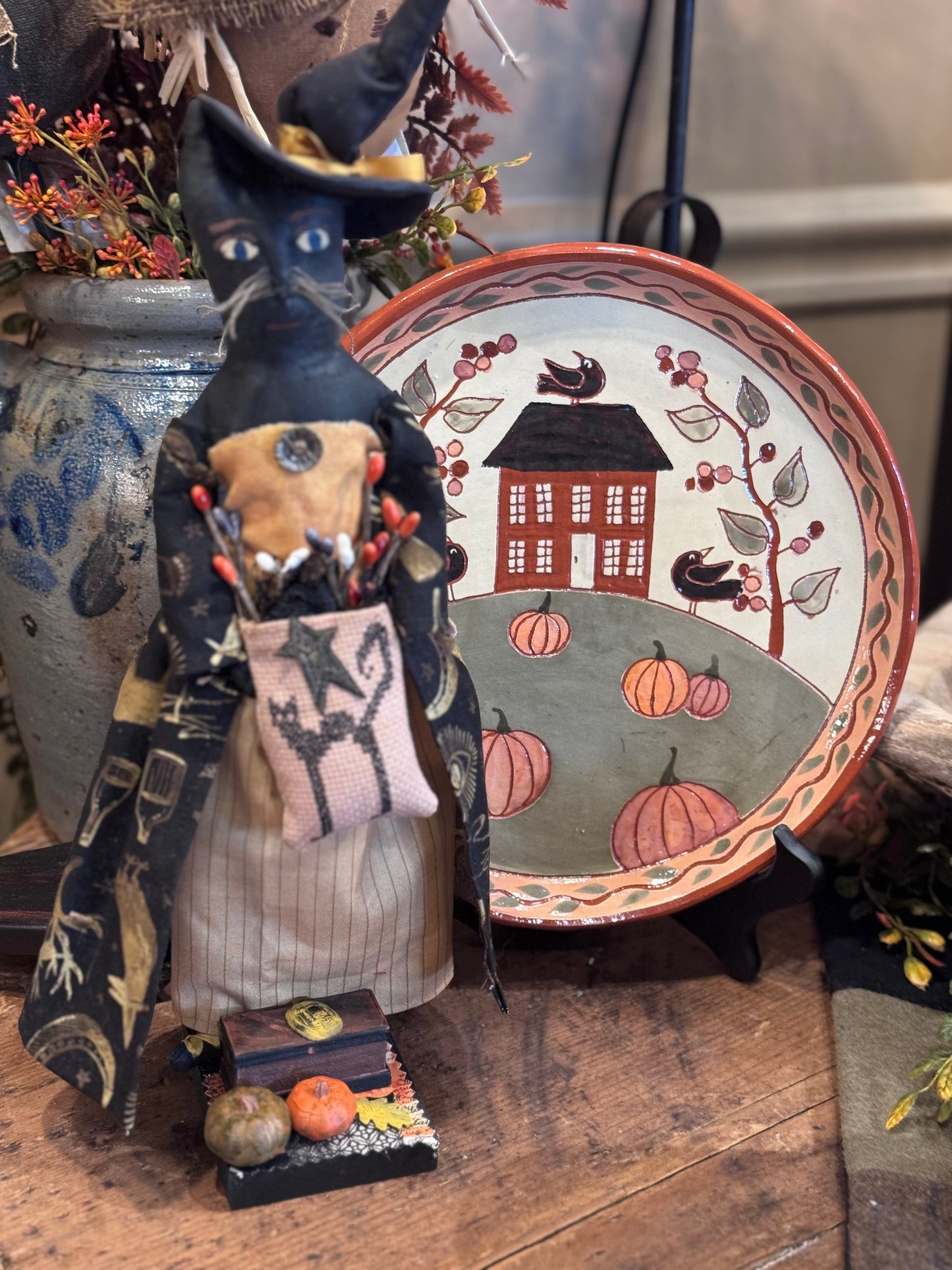 Cat Lady Fall Dolls