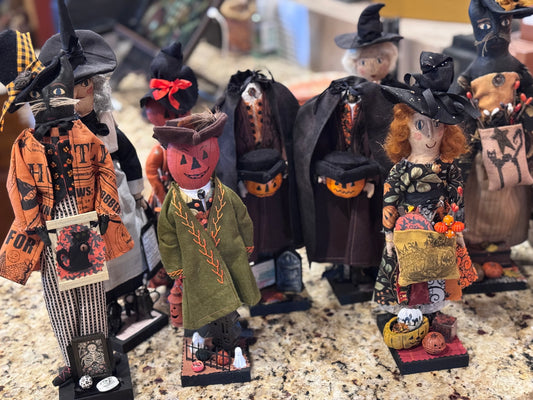Cat Lady Fall Dolls
