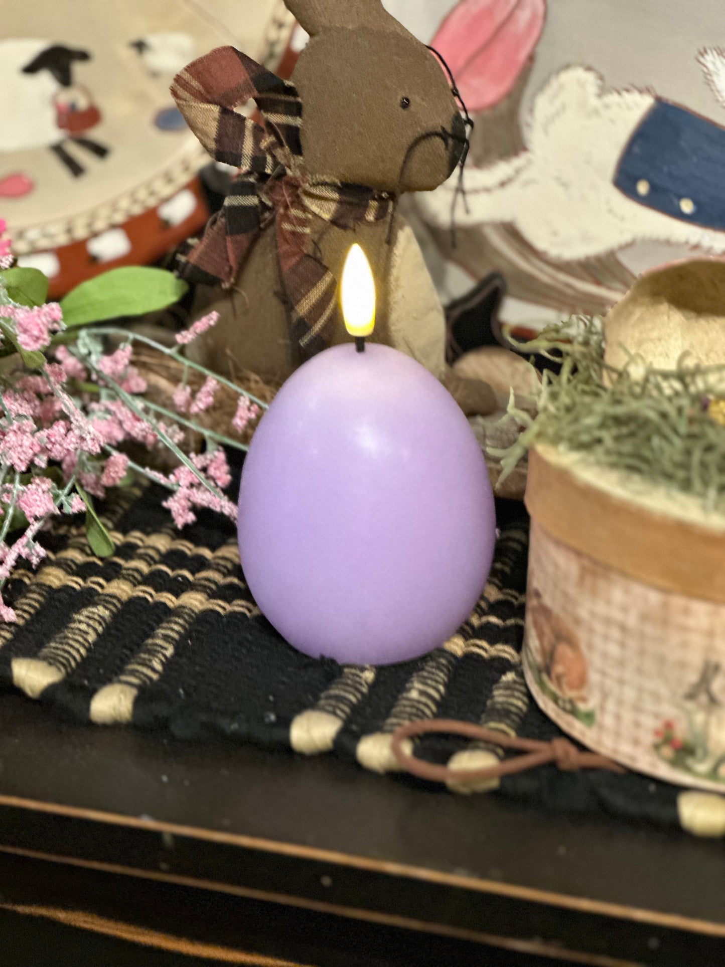 Spring 3D Flame Candles