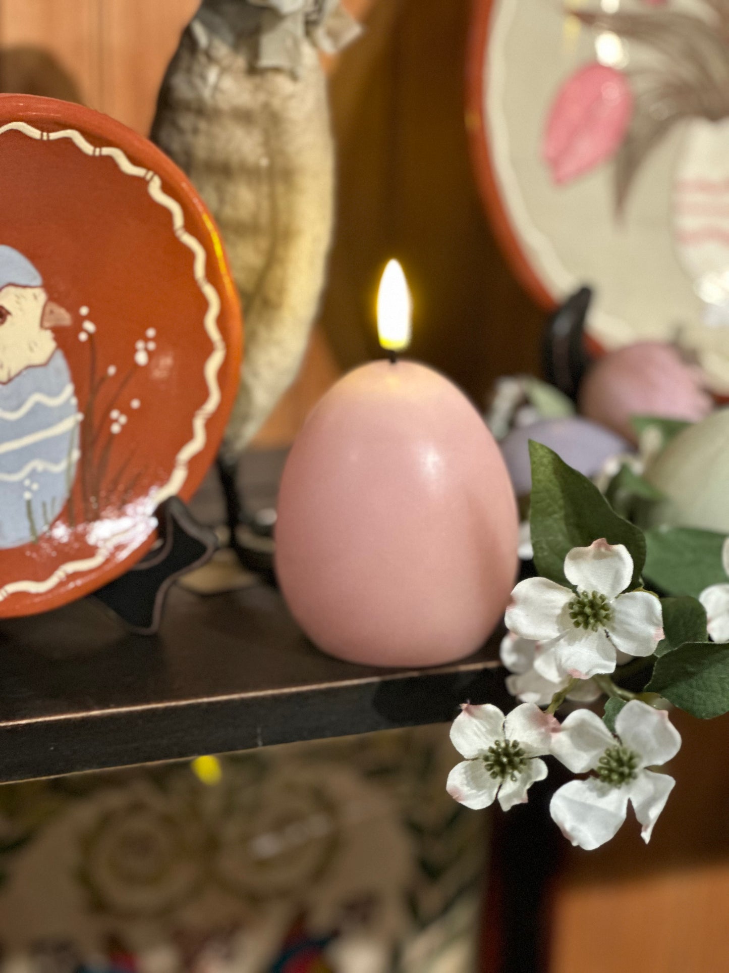 Spring 3D Flame Candles