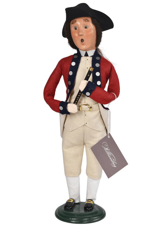 Byers’ Choice Colonial Man w/Fife