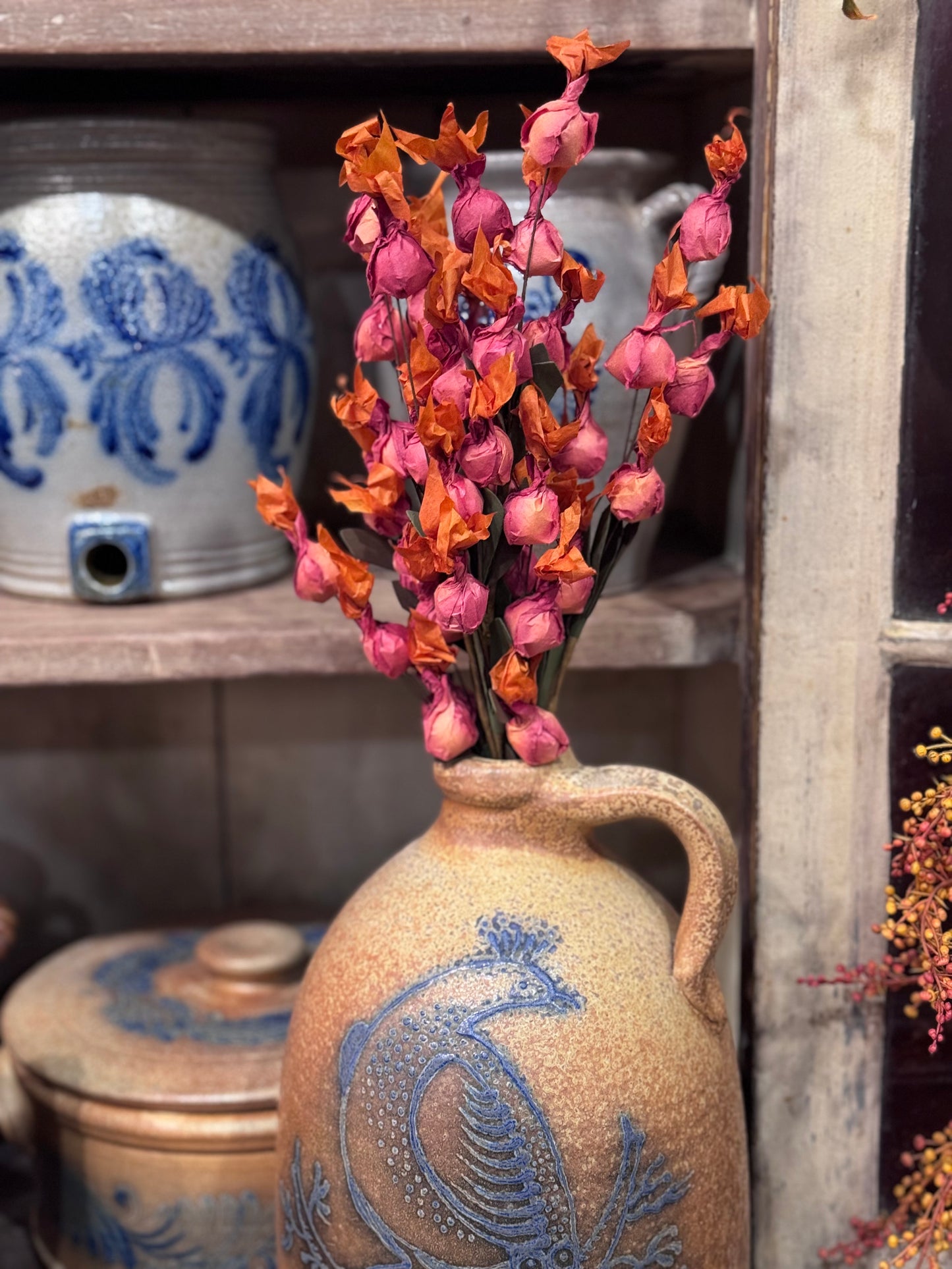 Fall Chinese Lantern Stems￼