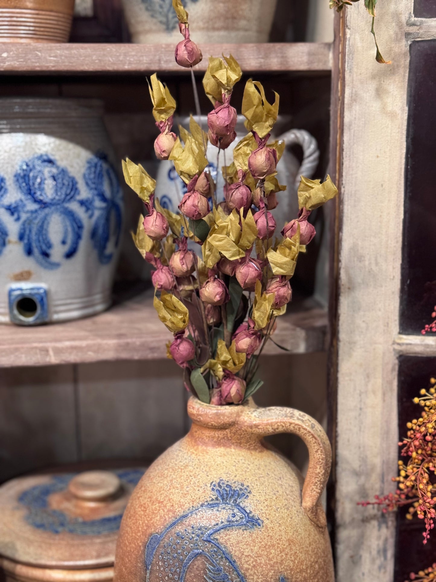 Fall Chinese Lantern Stems￼