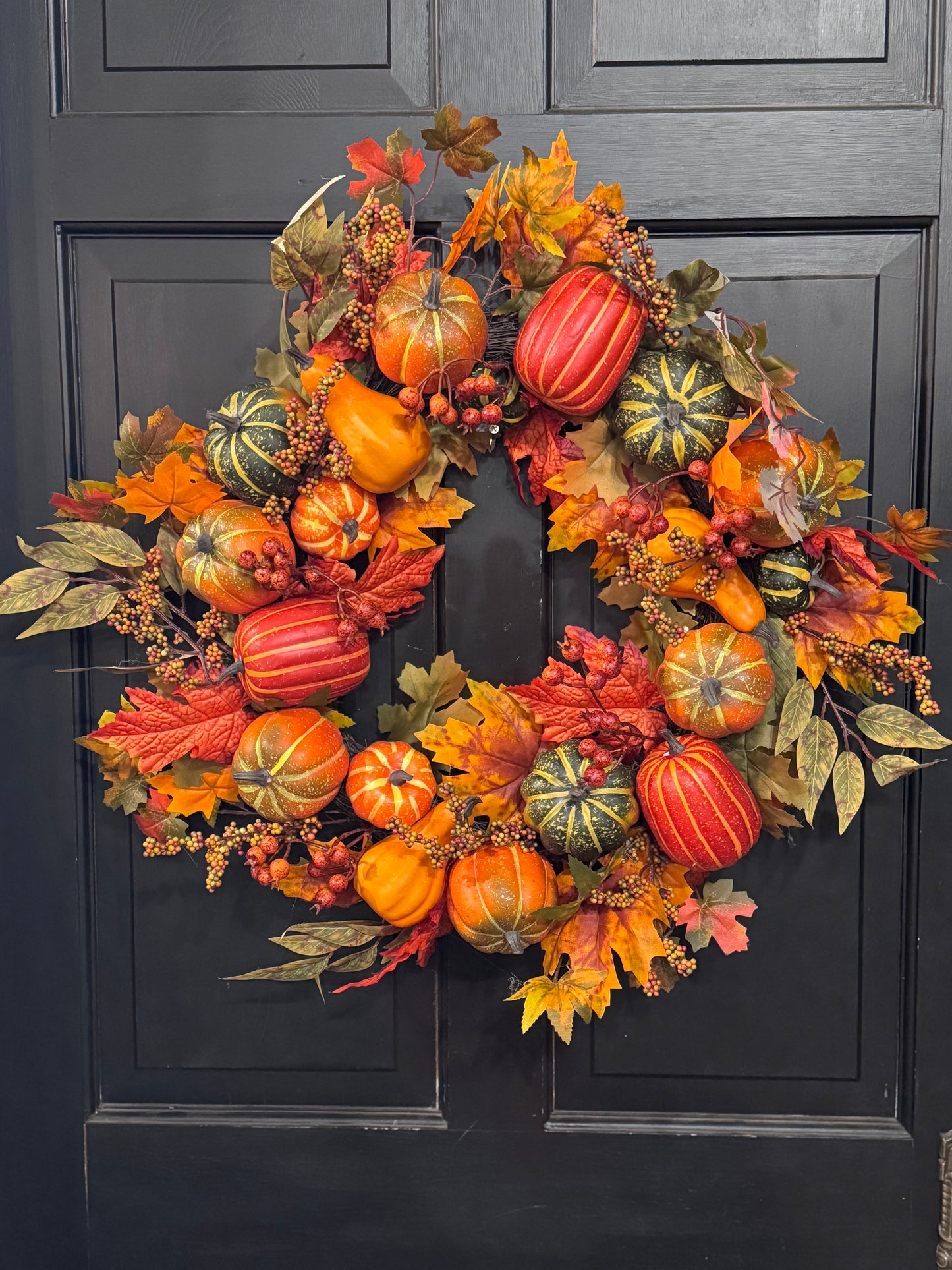 Lg. Fall & Gourd Wreath