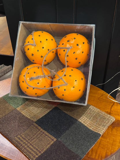 Cloved Orange Ornaments