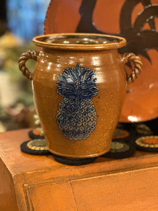 Crocker and Springer Pineapple Open Canister