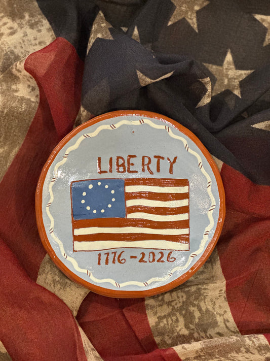 Red Oaks Americana Liberty Plate summer
