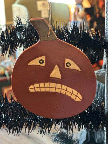 Red Oaks Fall Jack-O-Lantern Ornament