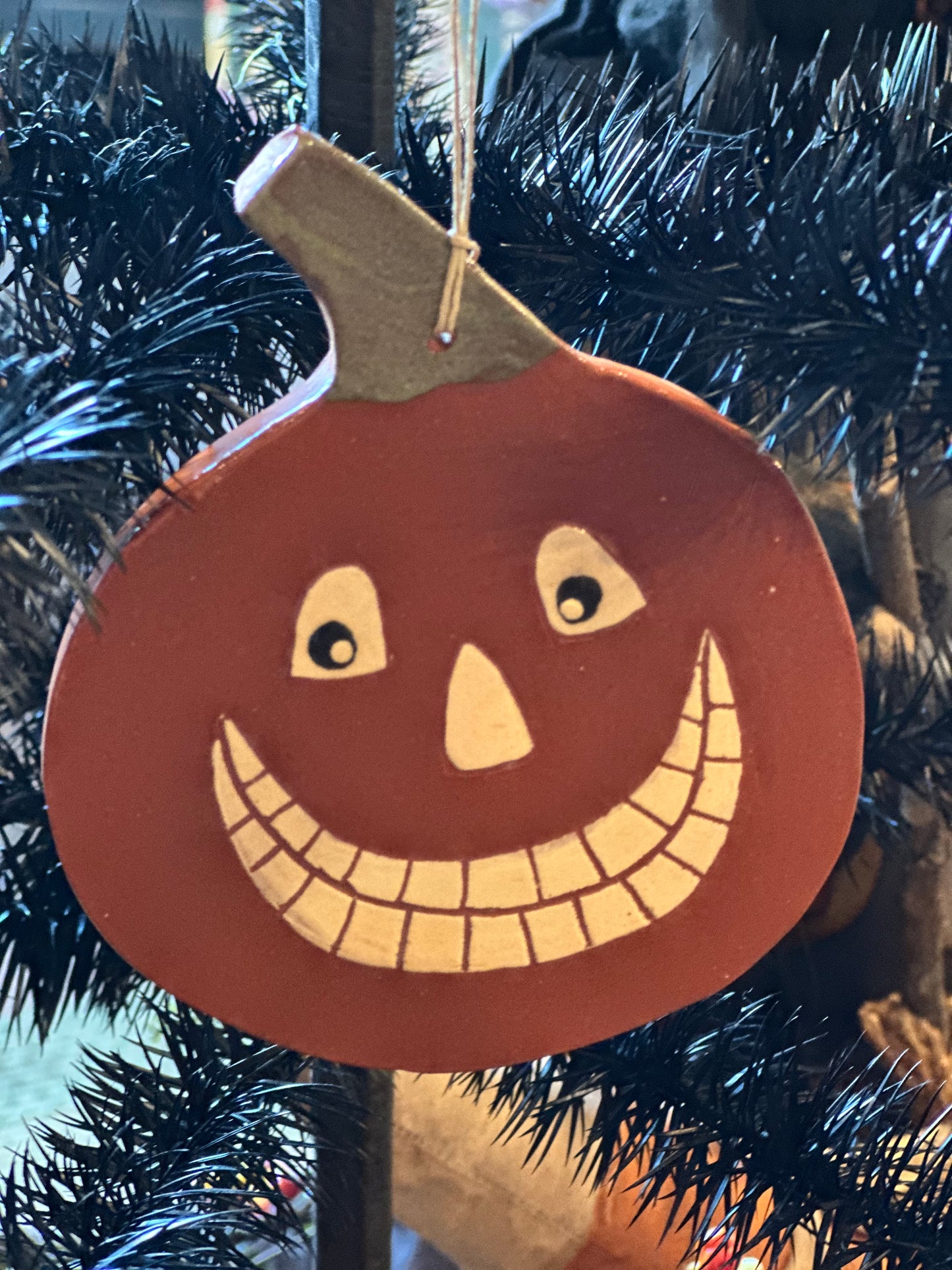 Red Oaks Fall Jack-O-Lantern Ornament