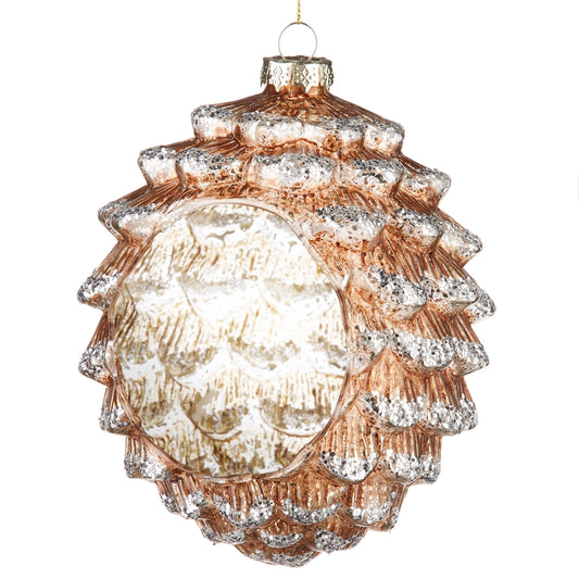 Glass Pine Cone Ornaments
