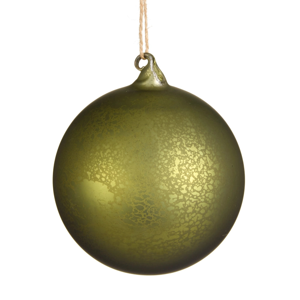 Mercury Glass Ornaments￼