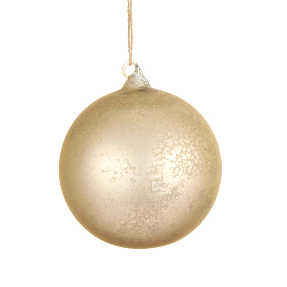 Mercury Glass Ornaments￼