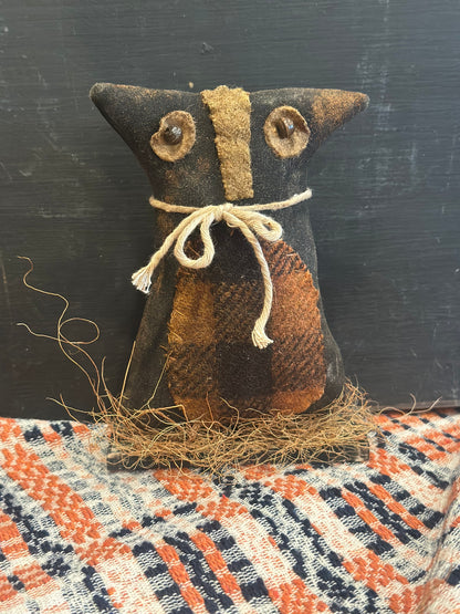 Little Standing Owls