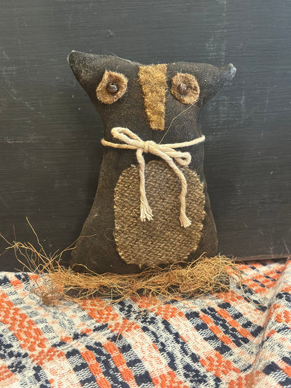 Little Standing Owls
