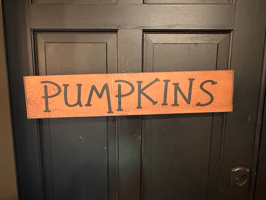 Fall Wooden Signs