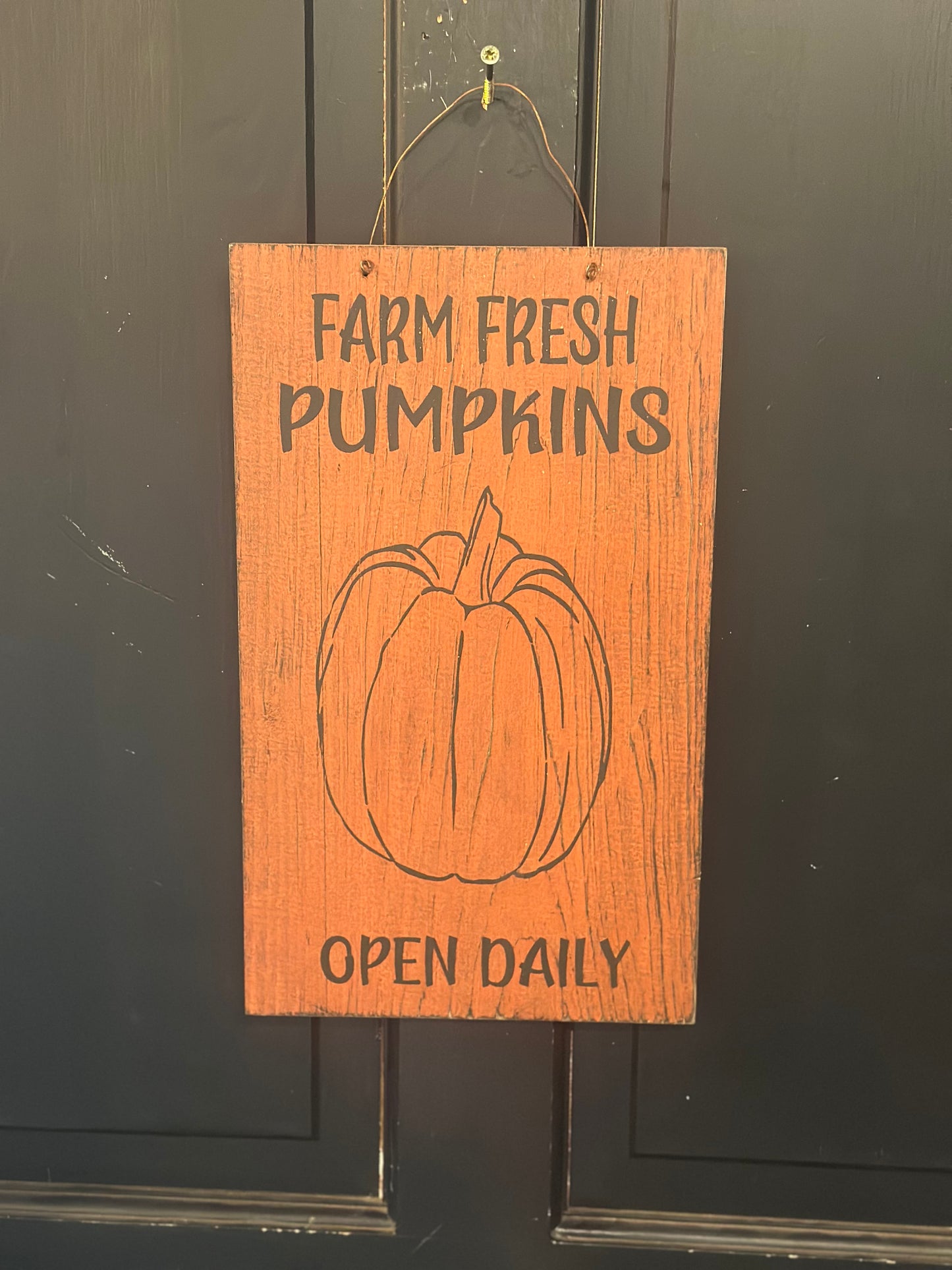 Fall Wooden Signs
